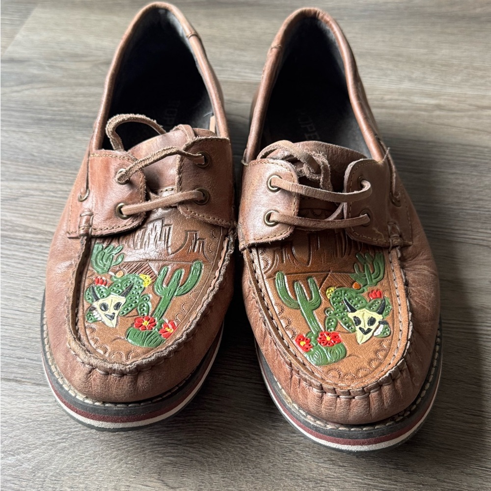 Roper Women’s Brown Leather Shoes